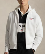 Relaxed Fit Polo Sport Fleece Hoodie