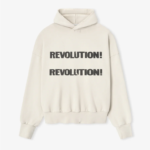 Revolution Hoodie cream-black