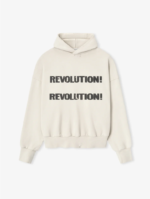 Revolution Hoodie cream-black