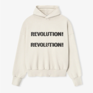 Revolution Hoodie cream-black