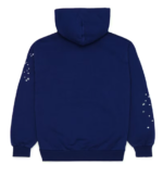 Sp5der OG Web Hoodie Navy blue