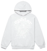 Sp5der OG Web Hoodie heather gray