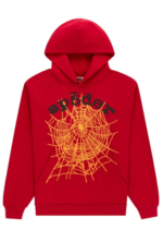 Sp5der OG Web V2 Hoodie red
