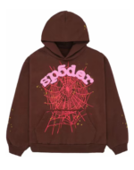 Sp5der Web Hoodie browm