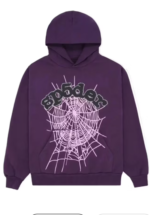Sp5der Web Hoodie purple
