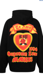 Supreme Love graphic-print hoodie