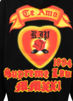 Supreme Love graphic-print hoodie 2