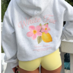 Verano Sixteen Valeria Oversized Hoodie Grey Marle