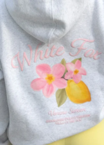 Verano Sixteen Valeria Oversized Hoodie Grey Marle 2