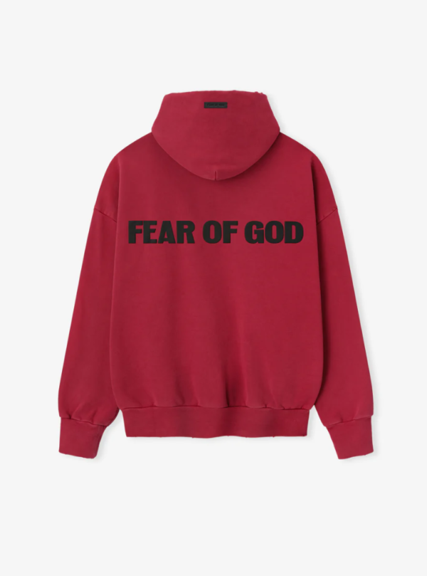 Vintage Freedom Now Hoodie red