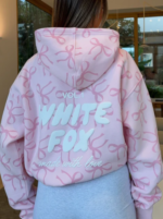 Vol. 1 Oversized Printed Hoodie Posy Bow