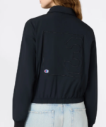 Women’s Full Zip Bomber Jacket Black