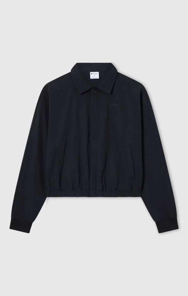 Women’s Full Zip Bomber Jacket Black