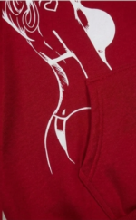 X rated Hoodies design red