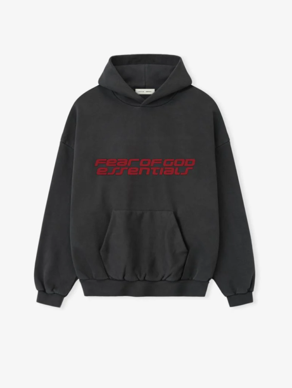 Heavy Fleece 90s Hoodie 1 gray