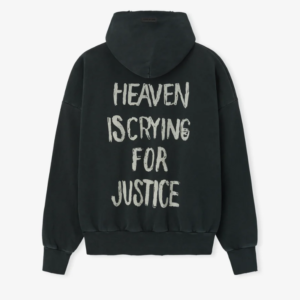 fear of god heaven is crying for justice hoodie 2