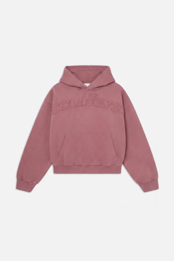 scuffers Raw Burgundy Hoodie
