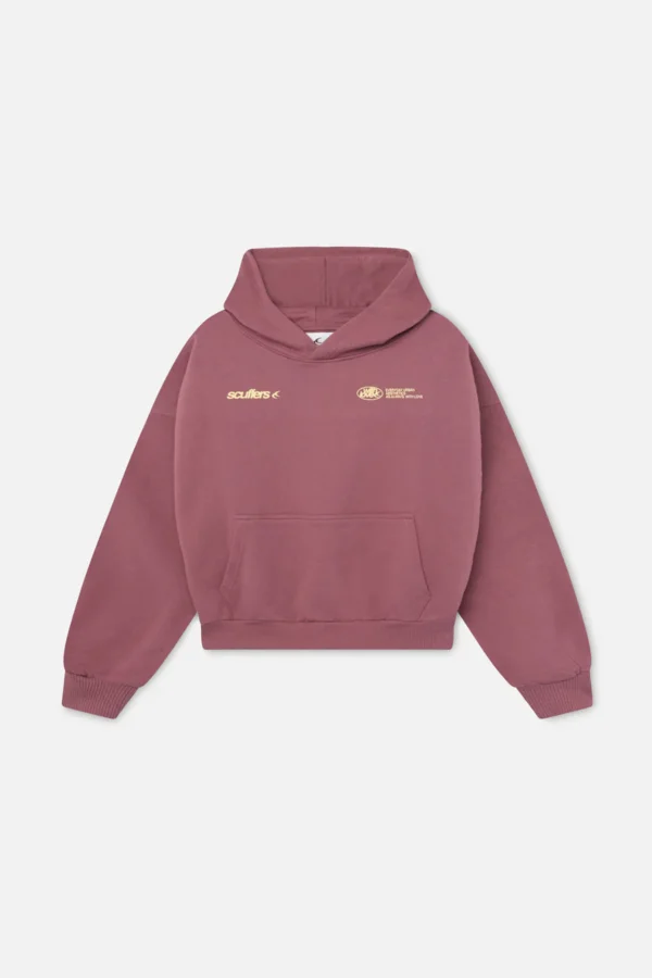 scuffers Sign Burgundy Hoodie 1