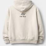 white fox graphic hoodie off white back