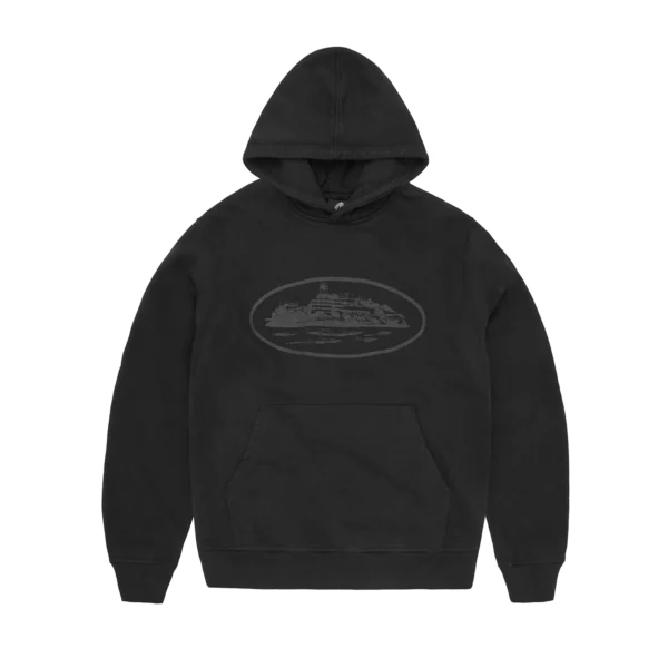 ALCATRAZ HOODIE [TRIPLE BLACK]
