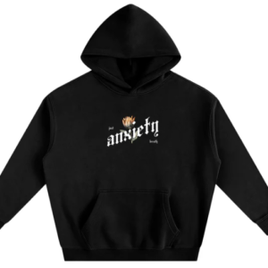 Anxiety Oversized Fleeced Hoodie (READY TO SHIP)