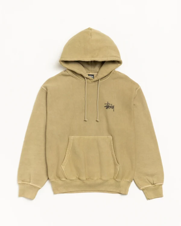 BASIC STÜSSY HOODIE PIGMENT DYED