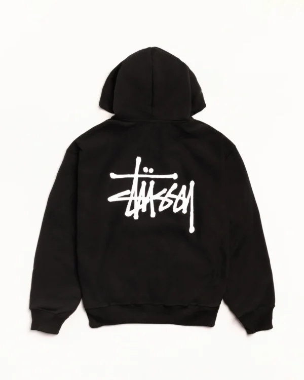 BASIC STÜSSY HOODIE black 1