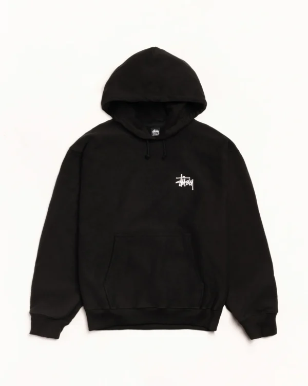 BASIC STÜSSY HOODIE black