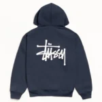 BASIC STÜSSY HOODIE navy 1