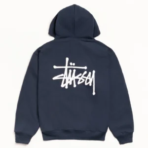 BASIC STÜSSY HOODIE navy 1