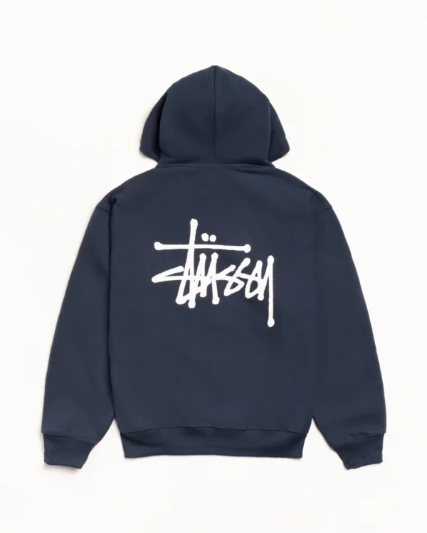 BASIC STÜSSY HOODIE navy 1