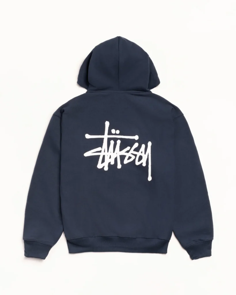 BASIC STÜSSY HOODIE navy 1