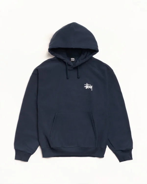 BASIC STÜSSY HOODIE navy