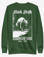 Black Death World Tour Unisex Sweatshirt green