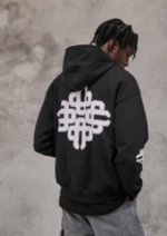 Blurred Graphic Pullover The Couture Club 1
