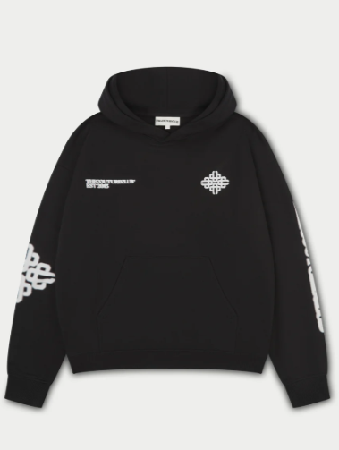 Blurred Graphic Pullover The Couture Club