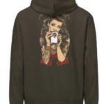 Dairy Doll Men’s Oversized Boxed Hoodie (back print)