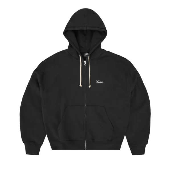 GABRIEL MOSES ZIP HOODIE [BLACK] 1