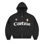 GHINI ZIP HOODIE [BLACK]