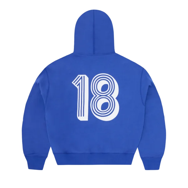 GHINI ZIP HOODIE [ROYAL BLUE] 1