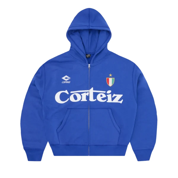 GHINI ZIP HOODIE [ROYAL BLUE]