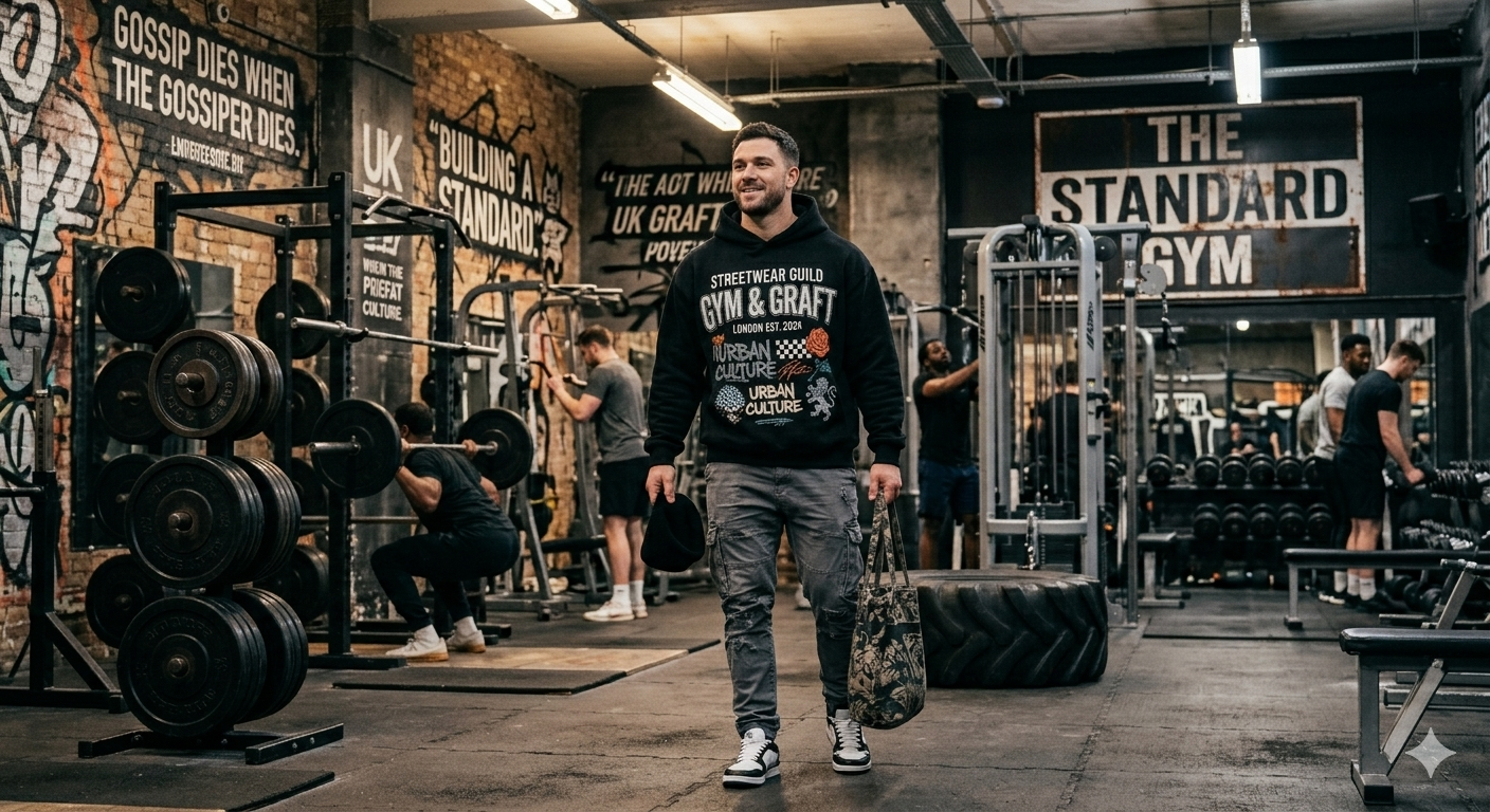 Graphic Gym Hoodies