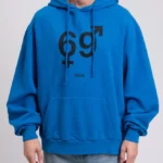 HBA '69' Blue Hoodie