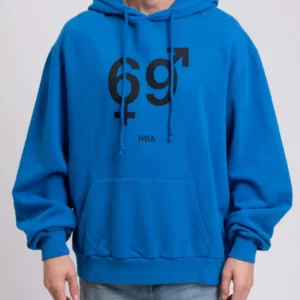 HBA '69' Blue Hoodie