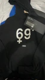 HBA '69' Blue Hoodie b