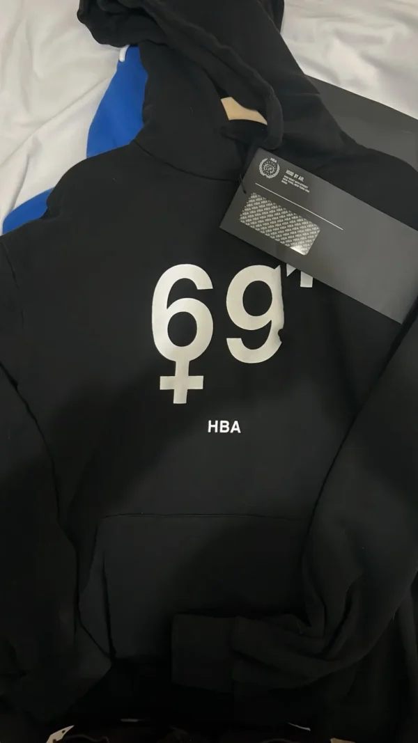 HBA '69' Blue Hoodie b