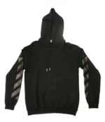 OFF-WHITE Diagonal Stripe Hoodie 1