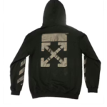 OFF-WHITE Diagonal Stripe Hoodie