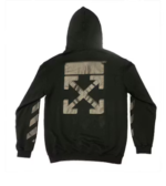 OFF-WHITE Diagonal Stripe Hoodie