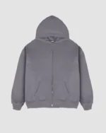Originals Heavy Weight Boxy Zip Hoodie Steel Grey